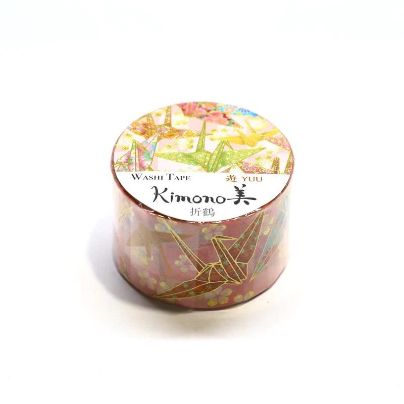 Kimono Beauty Washi Tape - Yuu - Paper Crane