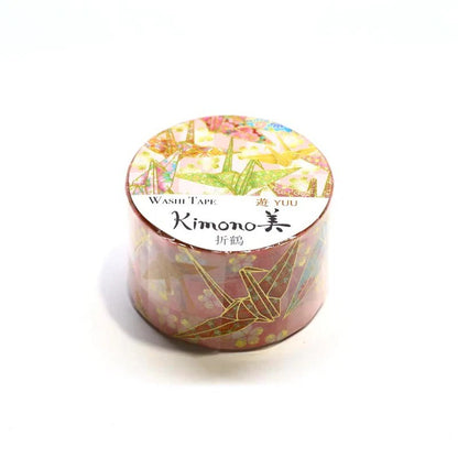 Kimono Beauty Washi Tape - Yuu - Paper Crane