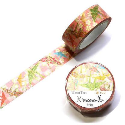 Kimono Beauty Washi Tape - Yuu - Paper Crane