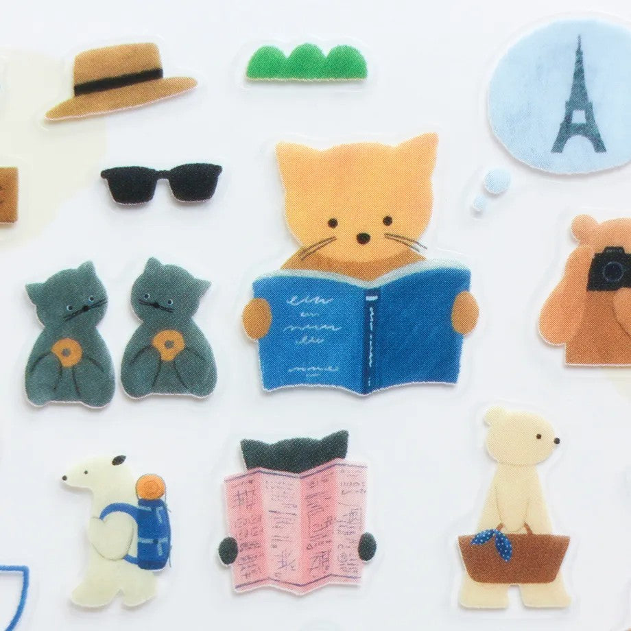 Mariko Fukuoka - Let's Go On a Trip - Sticker Sheet