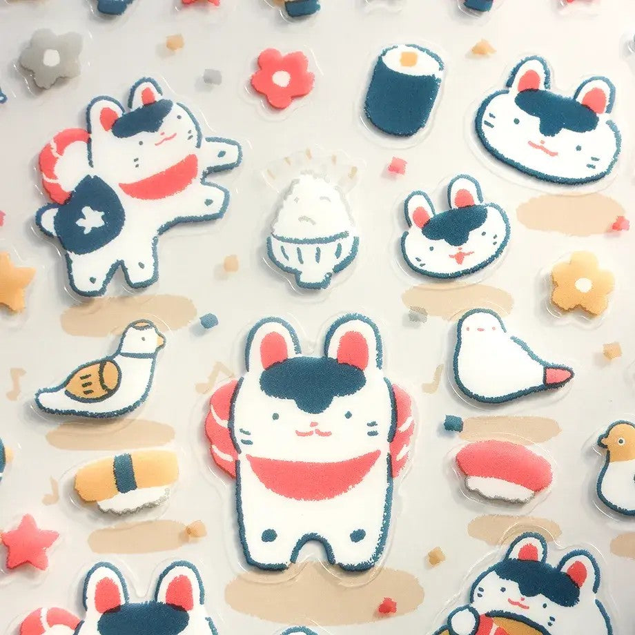 Masao Takahata - Hariko the Festival Dog! Sticker Sheet