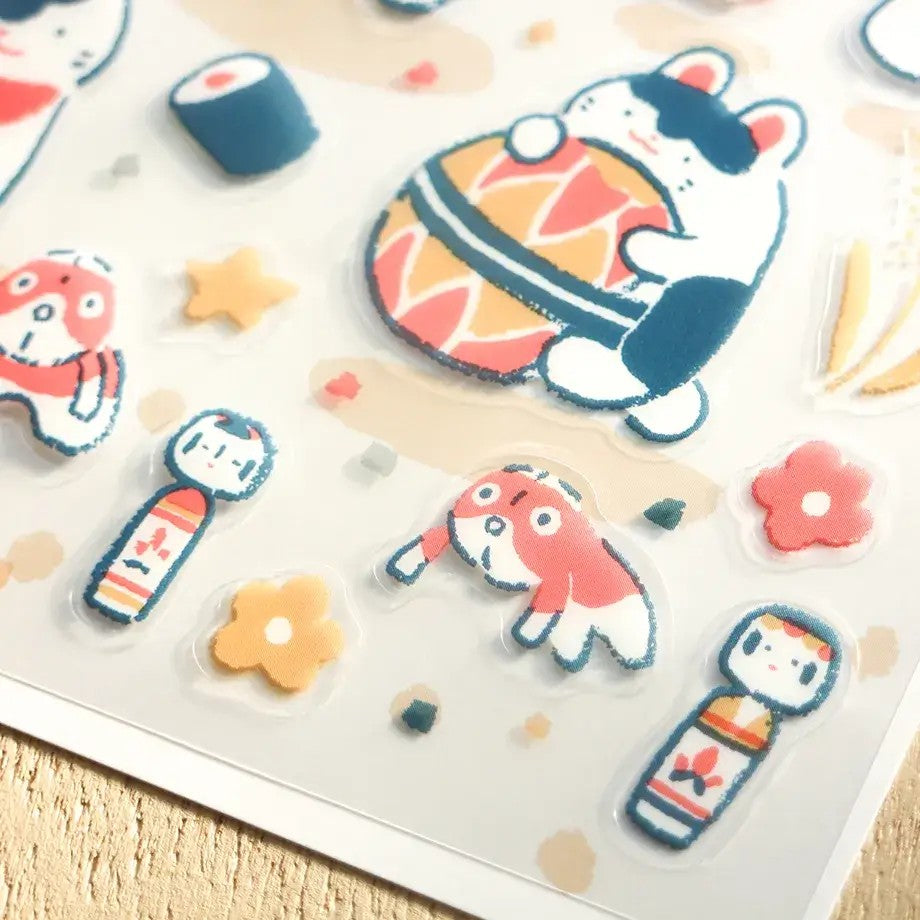 Masao Takahata - Hariko the Festival Dog! Sticker Sheet