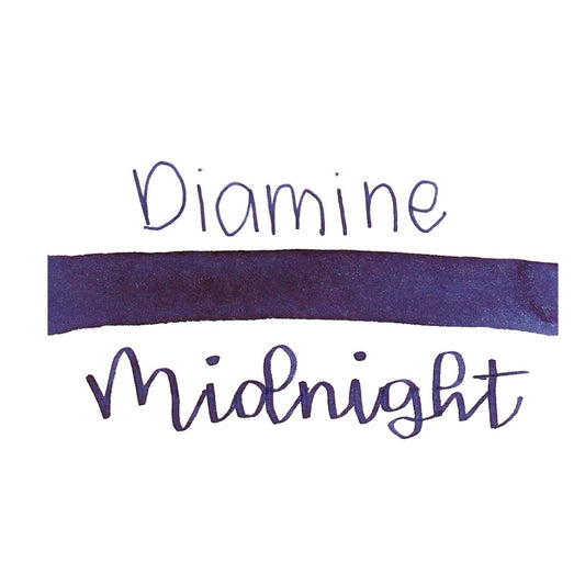 Diamine Midnight - Cartuchos 18 unidades