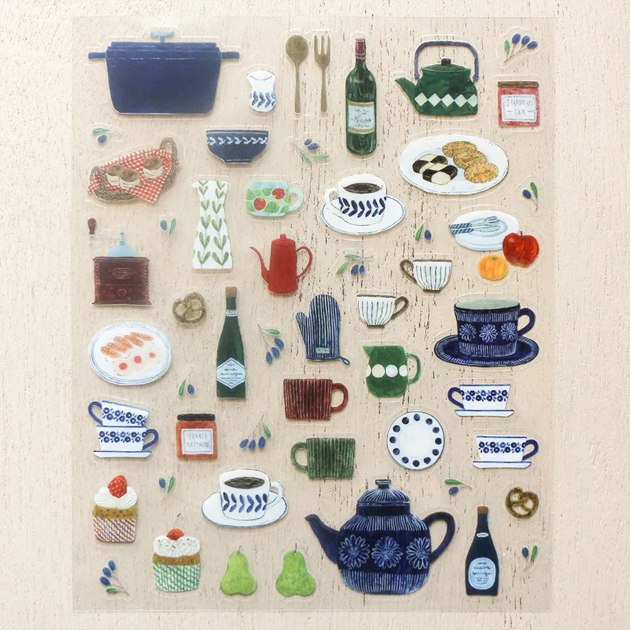 Midori Asano - Kitchen Seal Sticker Sheet