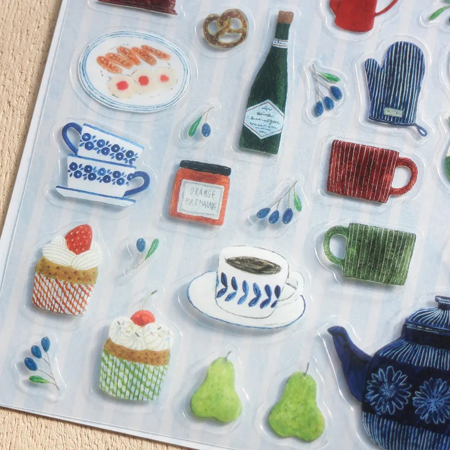 Midori Asano - Kitchen Seal Sticker Sheet