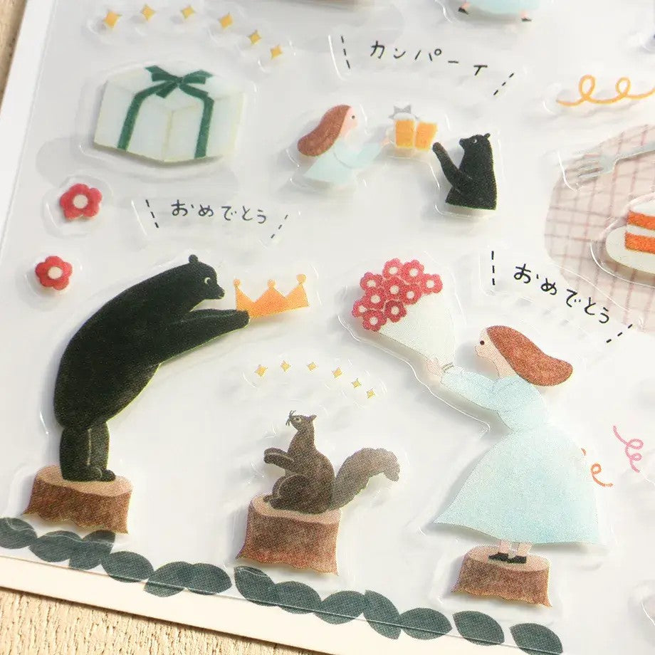 Necktie - Birthday Celebration Sticker Sheet