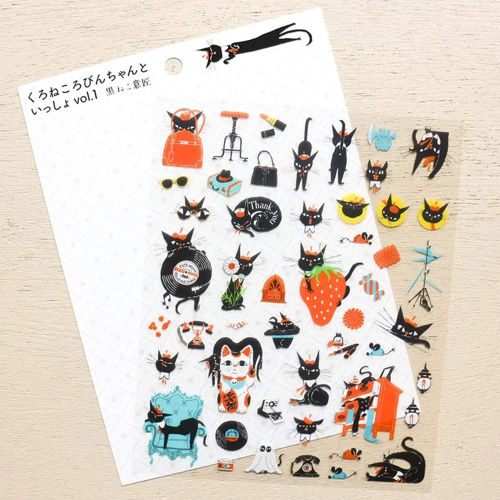 Kuro Neko Design - Robin-chan - Sticker Sheet