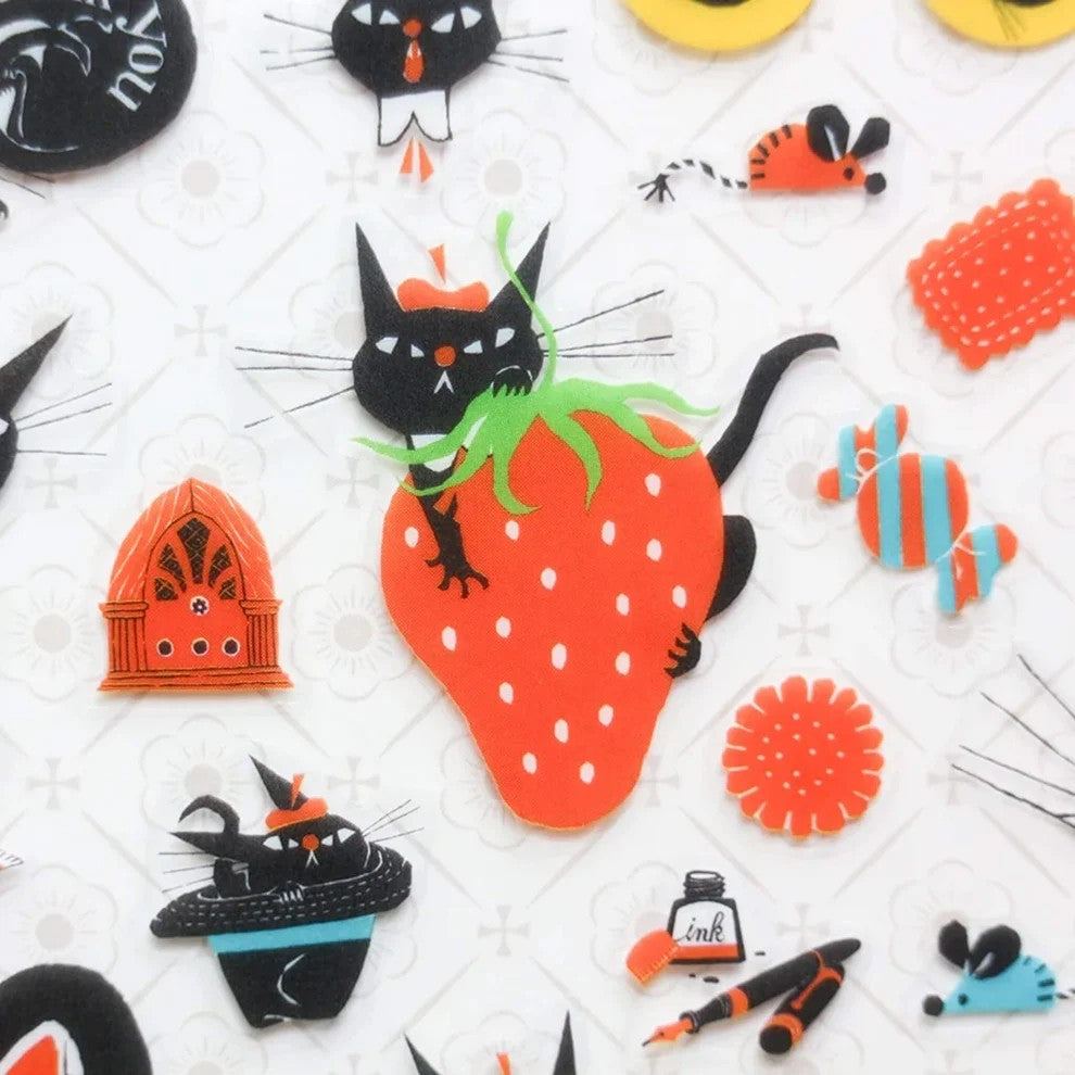 Kuro Neko Design - Robin-chan - Sticker Sheet