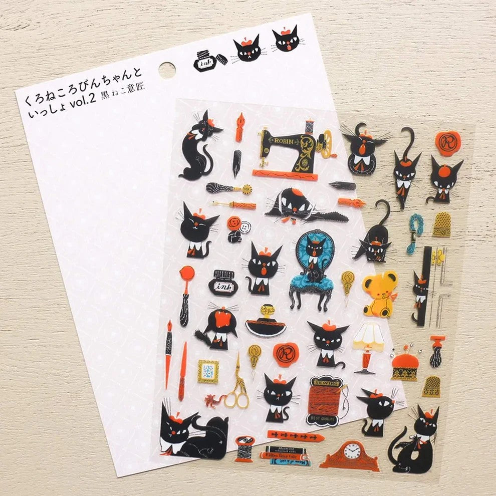 Kuro Neko Design - Robin-chan - Sticker Sheet