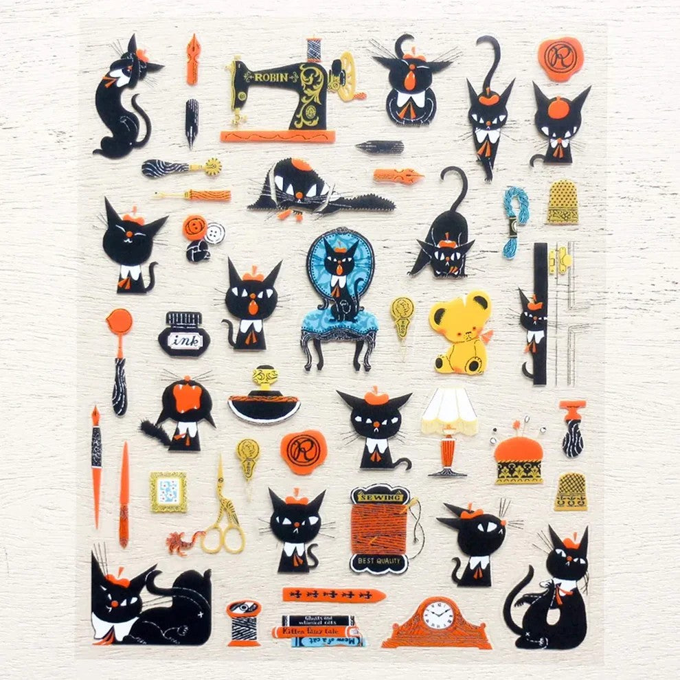 Kuro Neko Design - Robin-chan - Sticker Sheet