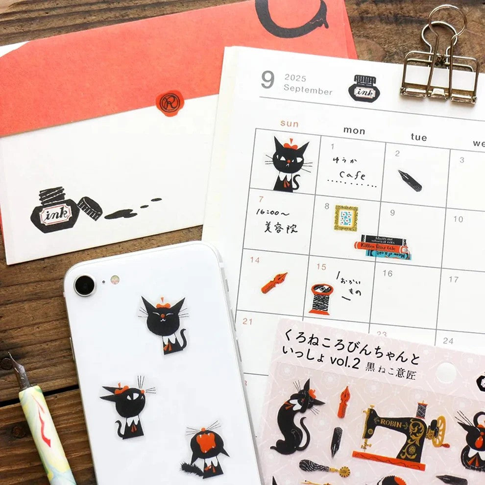 Kuro Neko Design - Robin-chan - Sticker Sheet