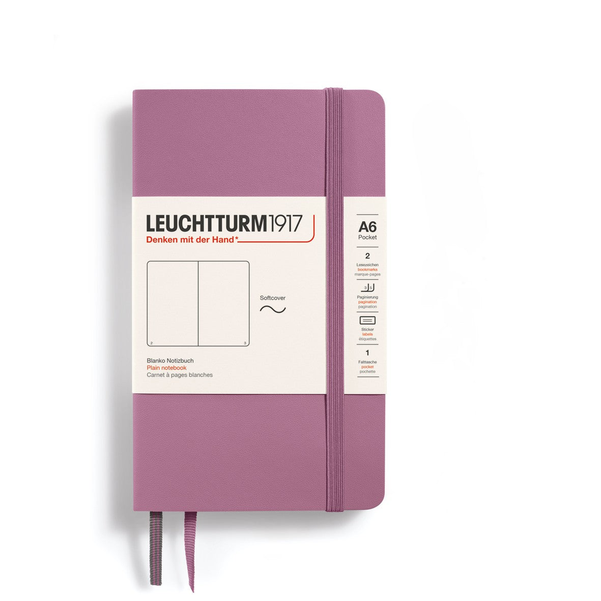 Leuchtturm 1917 - POCKET A6 - Soft Cover (Tapa Suave)