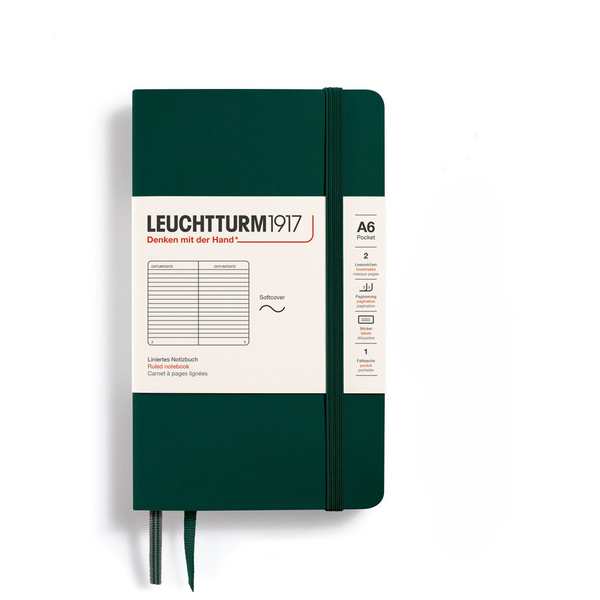 Leuchtturm 1917 - POCKET A6 - Soft Cover (Tapa Suave)