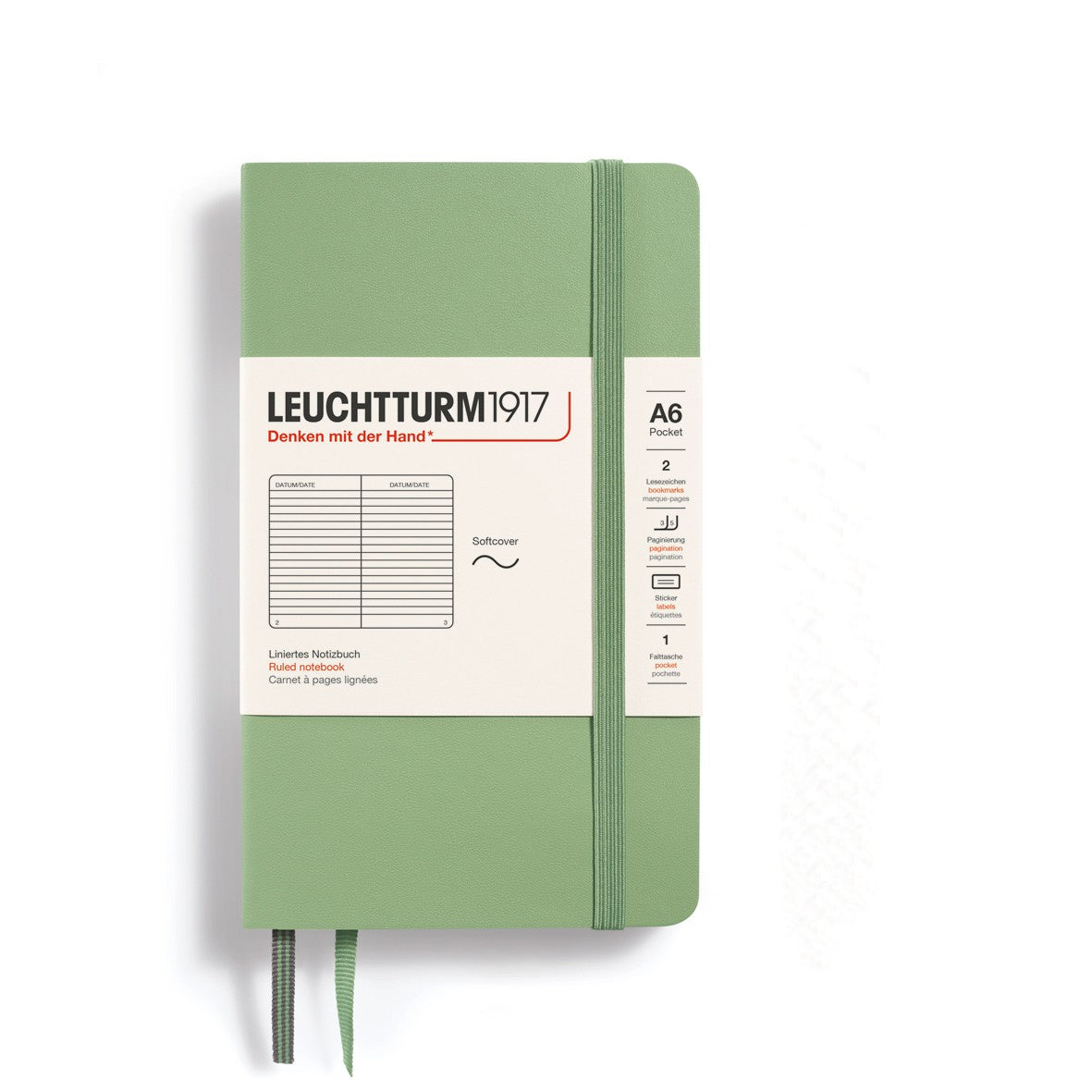 Leuchtturm 1917 - POCKET A6 - Soft Cover (Tapa Suave)