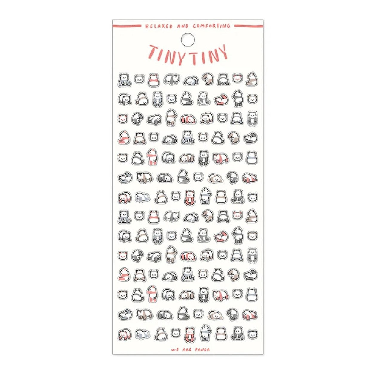 Mind Wave Tiny Tiny Sticker Sheet - Panda