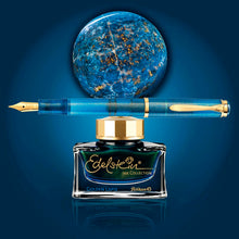 Load image into Gallery viewer, Golden Lapis Set (Pluma Estilográfica + Tinta)
