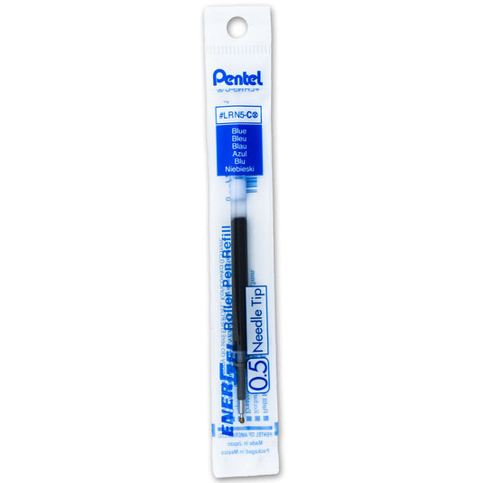 Pentel - Energel Repuesto Refill - Needle Tip - 0.5mm - Azul