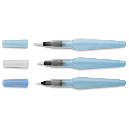 Pentel Arts Aquash Brush - Set de 3