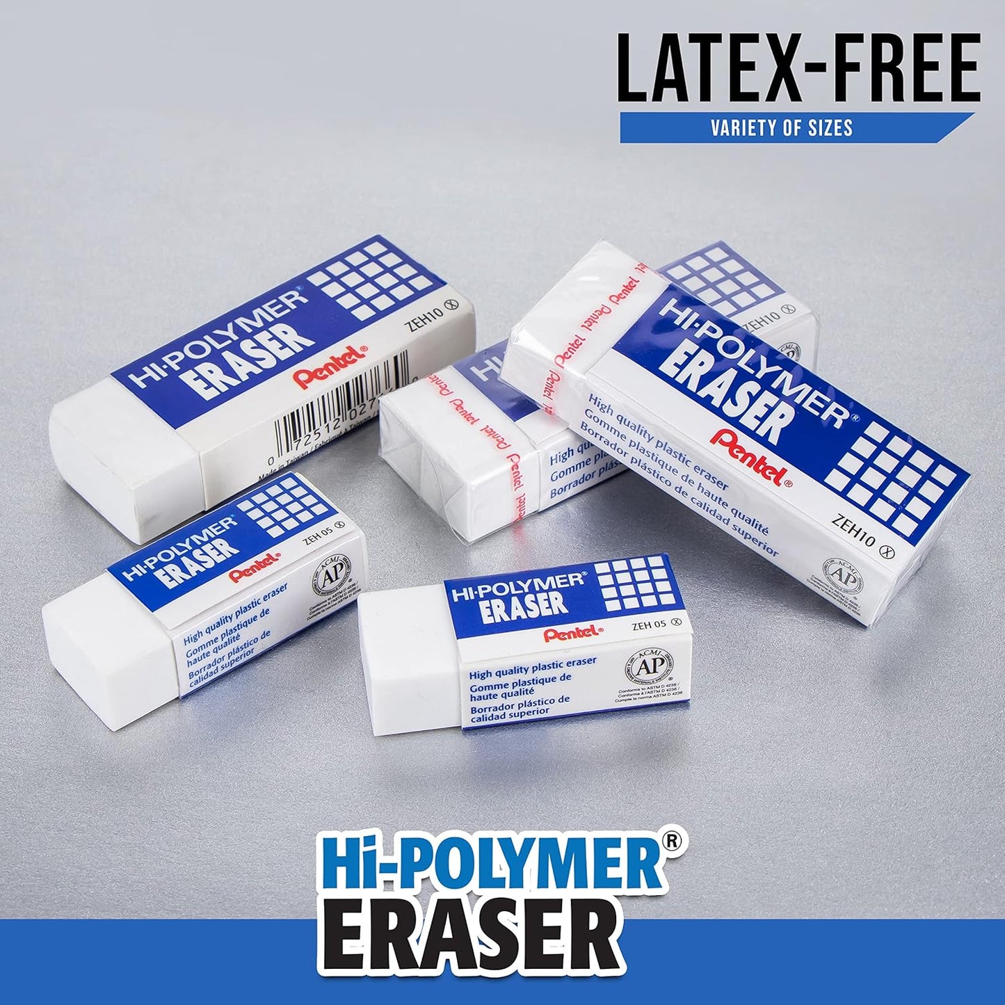 PENTEL - HI-POLYMER Eraser Borrador