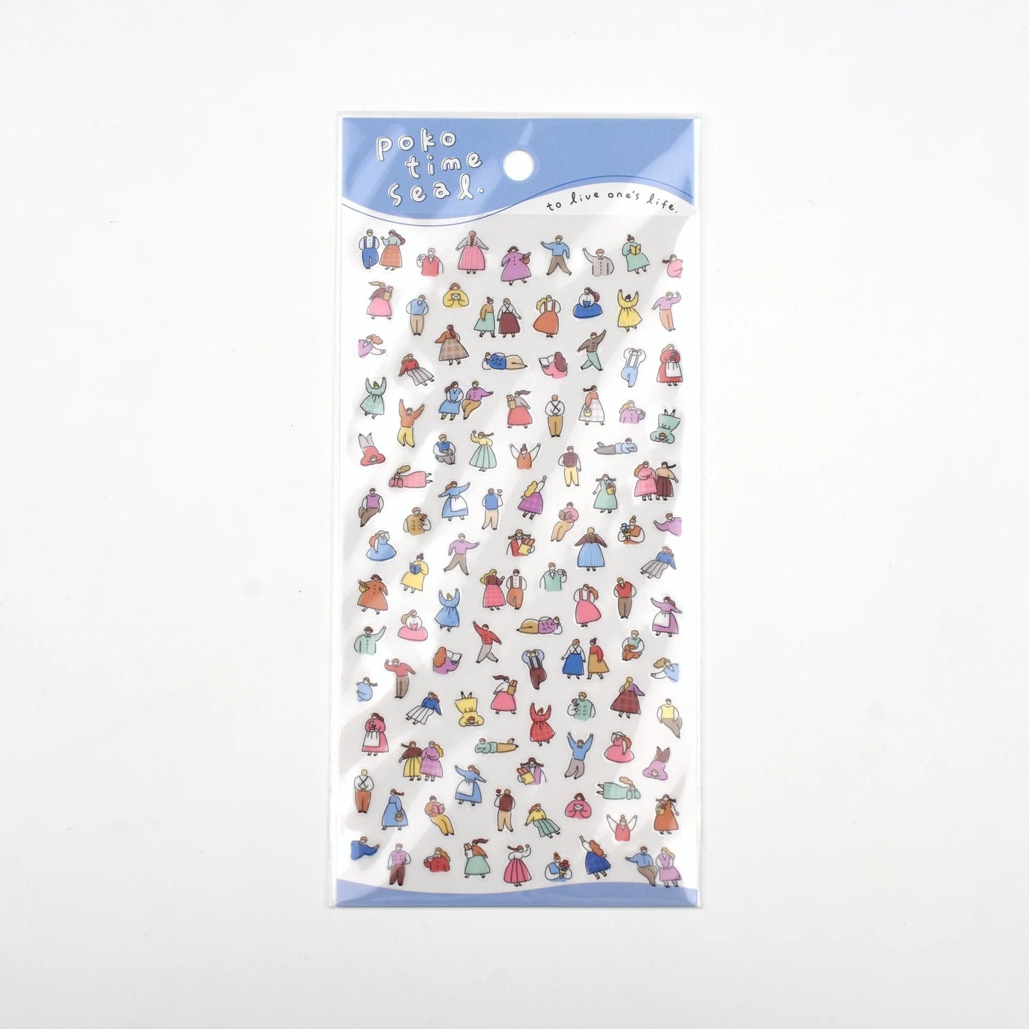 Mind Wave Poko Time Seal Sticker Sheet - Personas