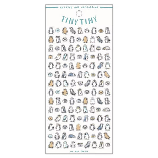 Mind Wave Tiny Tiny Sticker Sheet - Pengin (Pingüino)