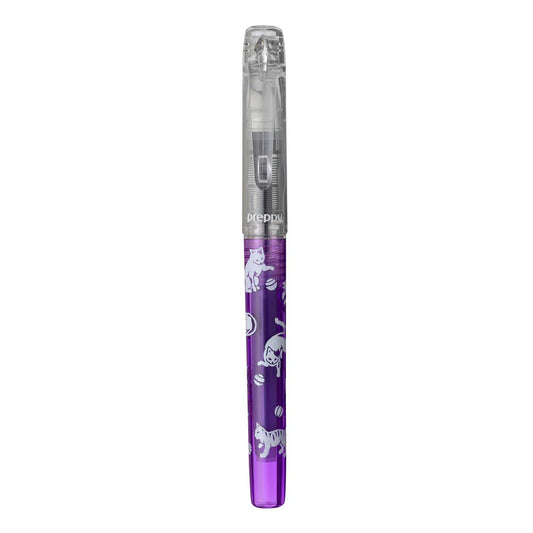 Platinum Preppy Wa Modern Maki-e Fountain Pen - Neko (Edición Limitada)