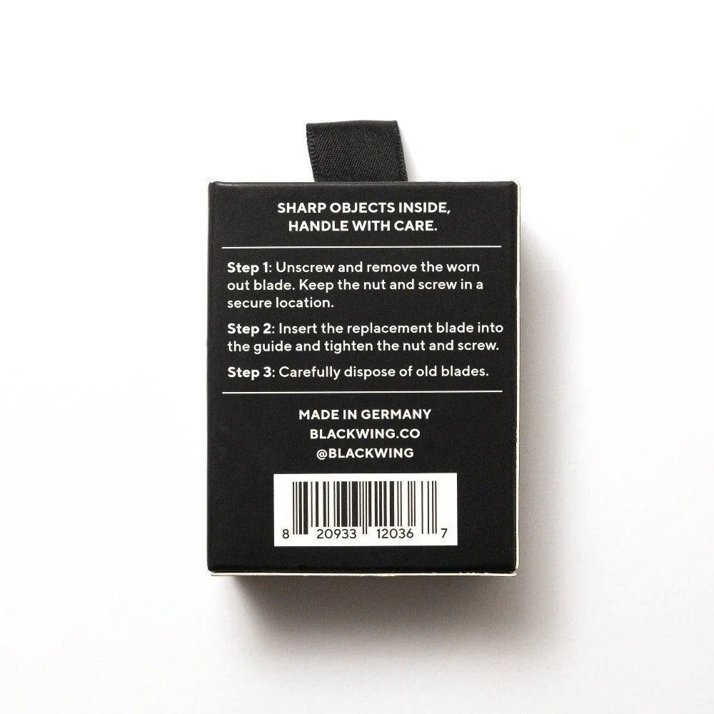 Blackwing One-Step Long Sharpener Replacement Blades (Set de 3)