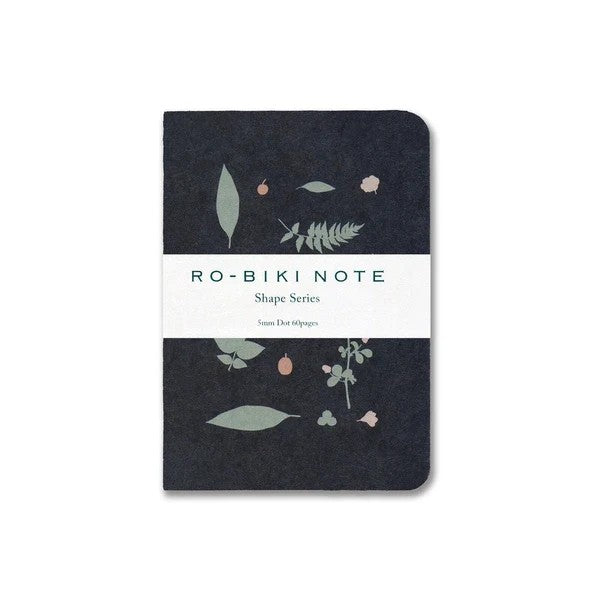 Yamamoto Paper - RO-BIKI NOTE - Wild Plants - Dotted Notebook