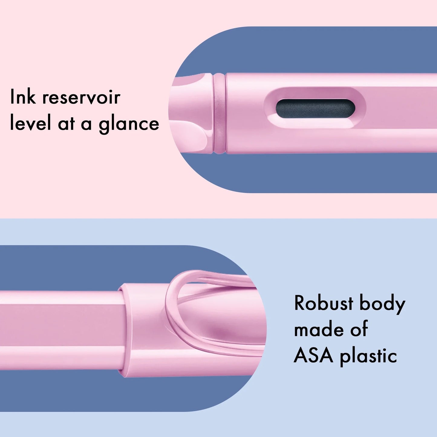 LAMY - Safari Fountain Pen - Light Rose