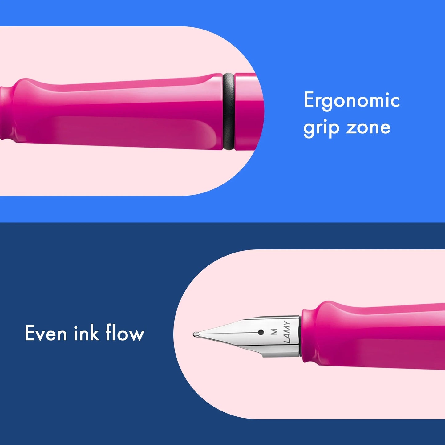 LAMY - Safari Fountain Pen - Pink