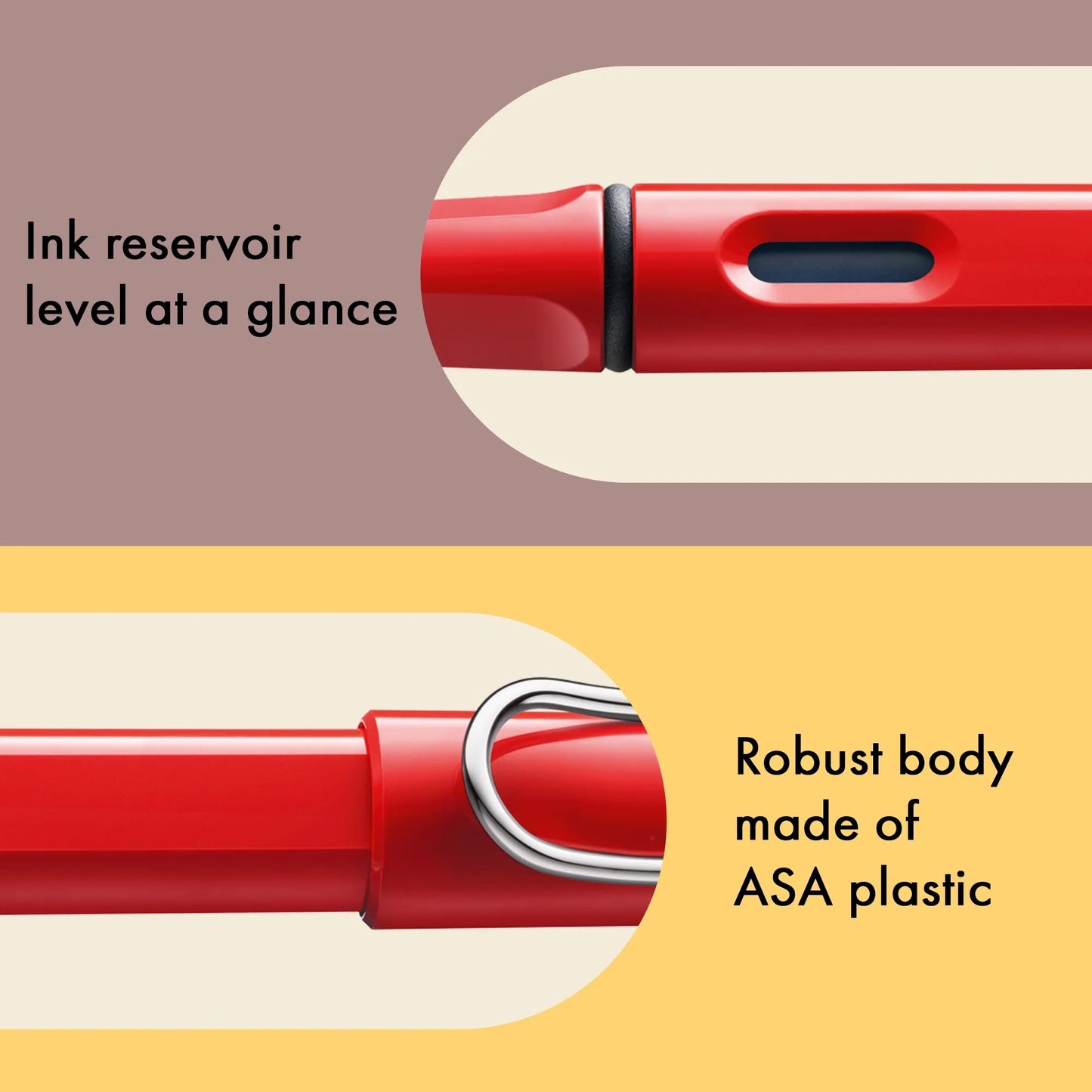 LAMY - Safari Fountain Pen - Red