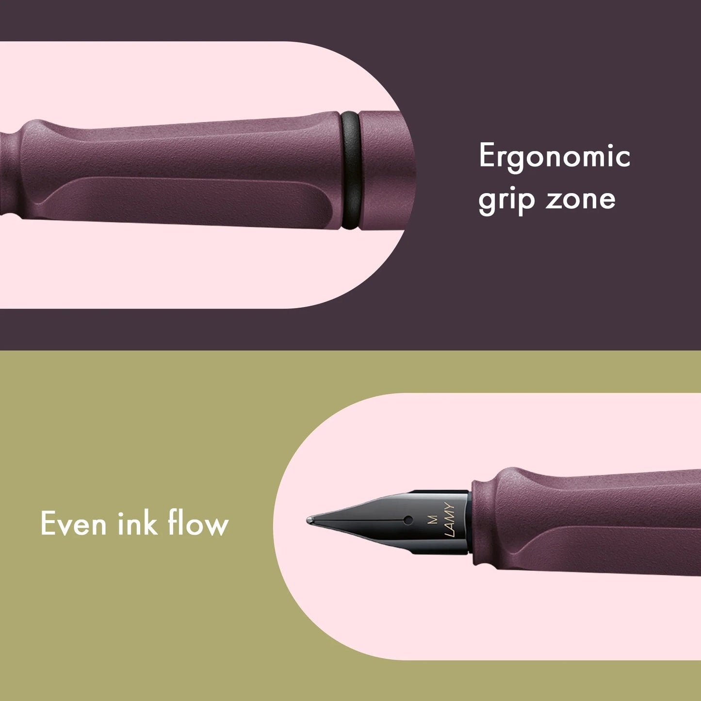 LAMY - Safari Fountain Pen - Scarlet