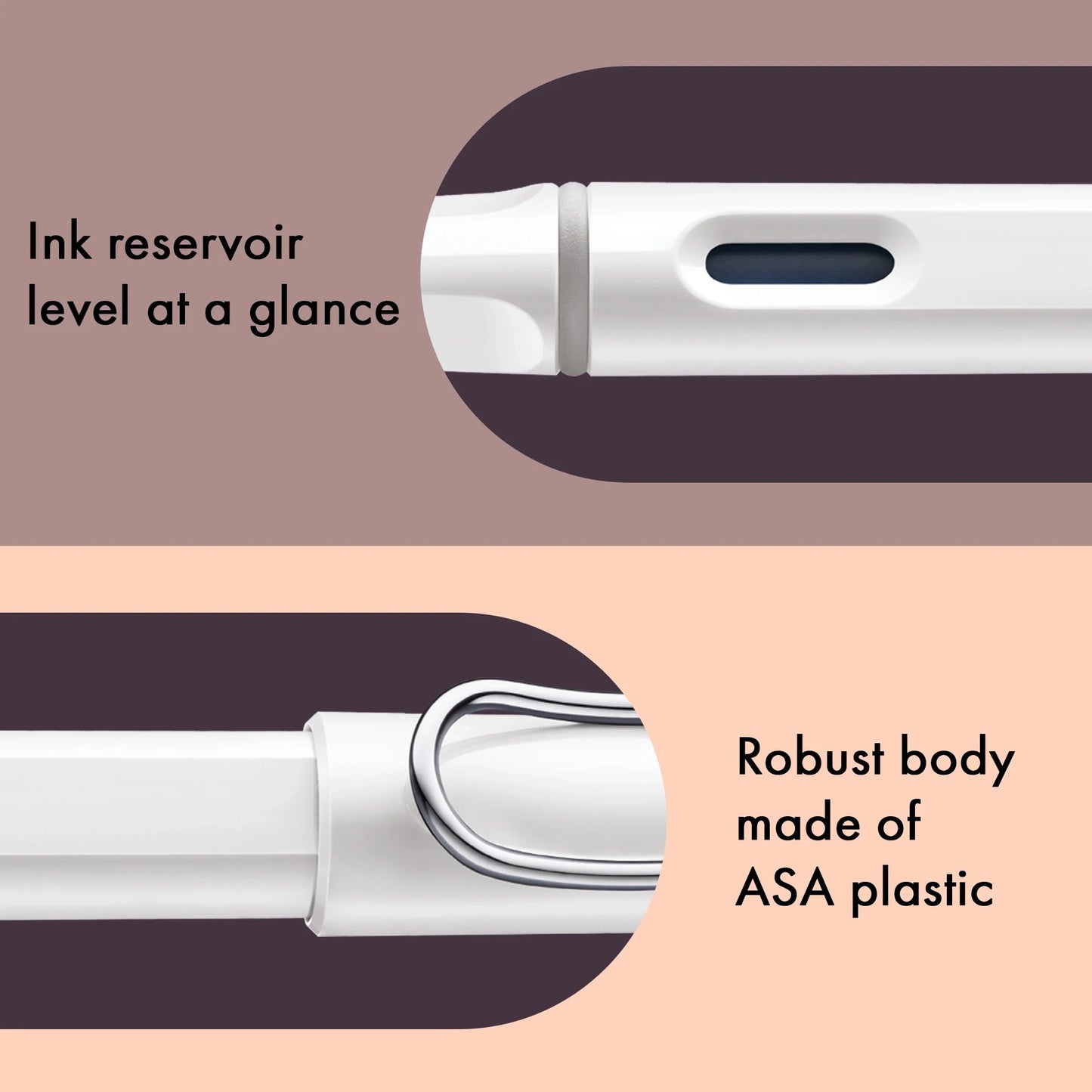 LAMY - Safari Fountain Pen - White