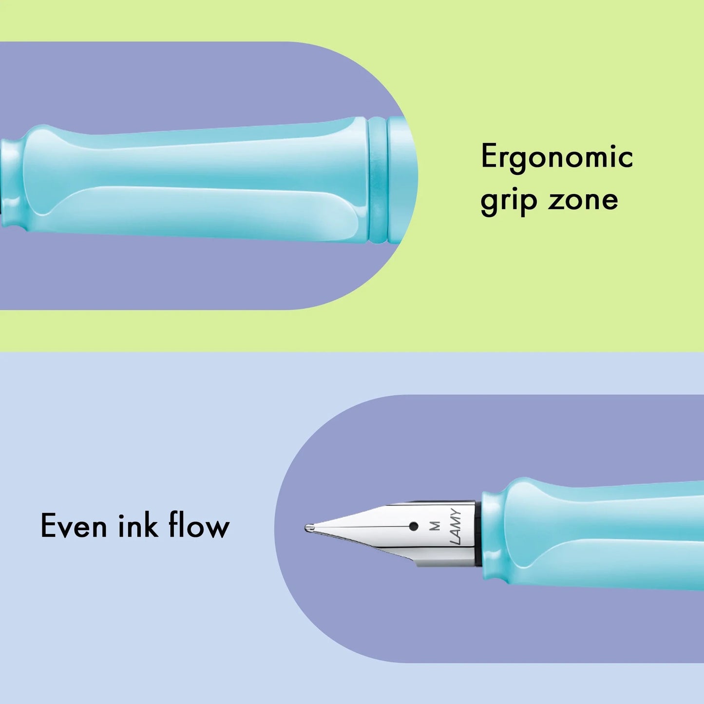 LAMY - Safari Fountain Pen - Aqua Sky