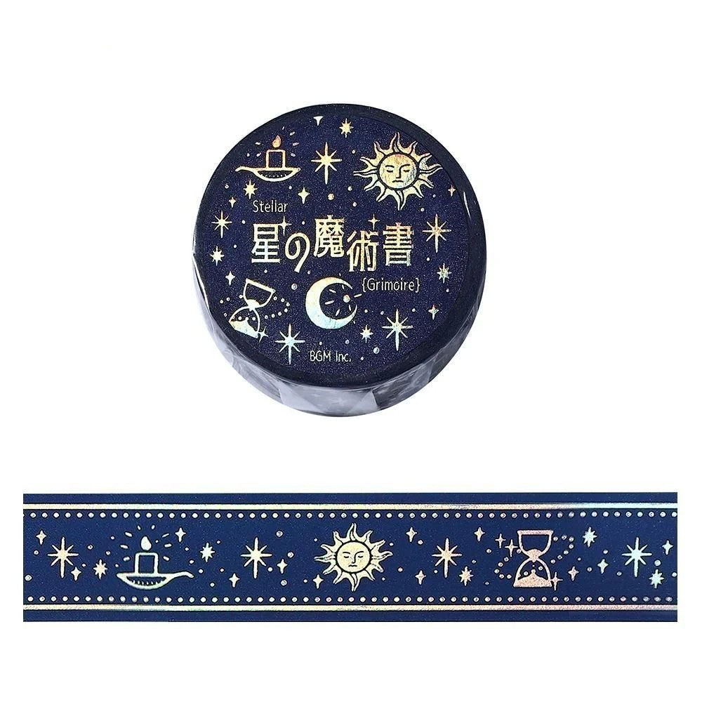BGM Masking Tape - Star Magic Blue