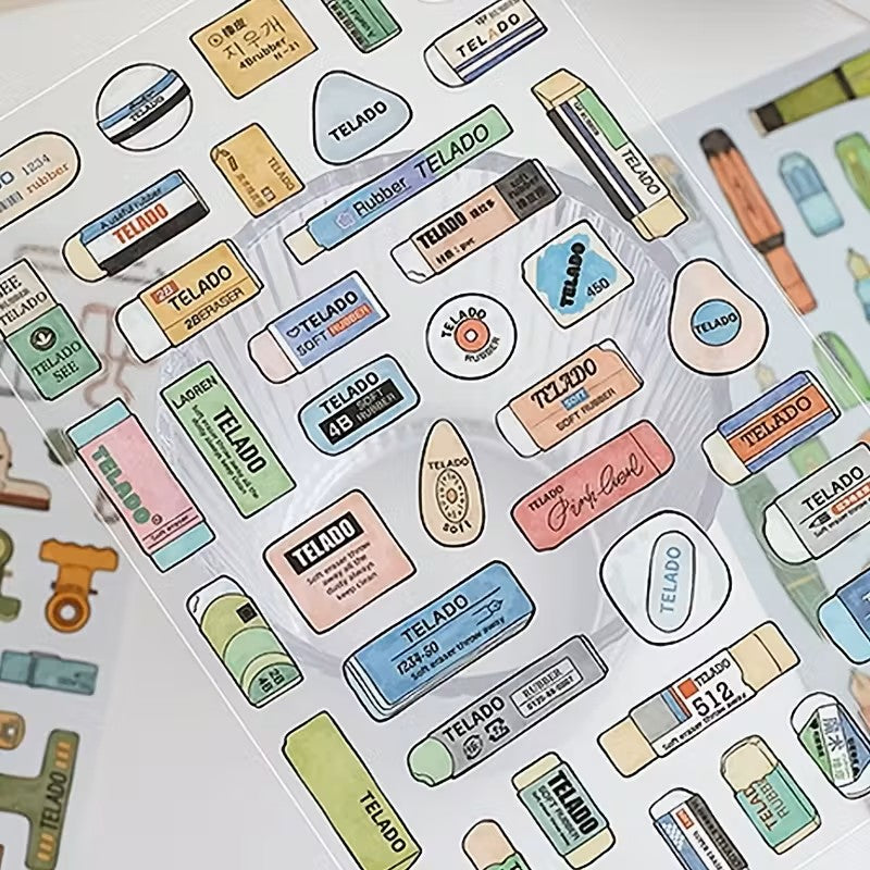 TELADO - Pegatinas o Sticker de Stationery