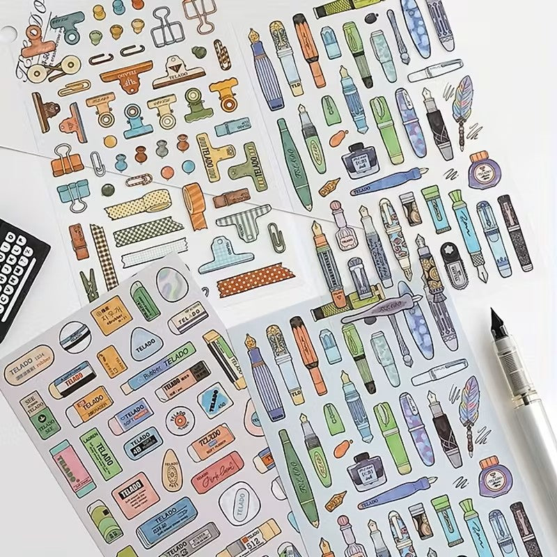 TELADO - Pegatinas o Sticker de Stationery