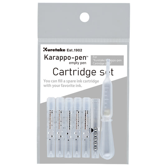 Kuretake Karappo-pen - Cartridge Set