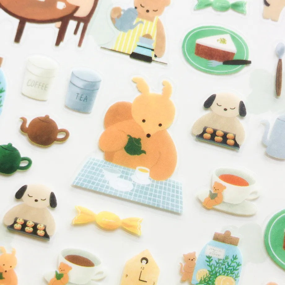 Mariko Fukuoka - Tea Time - Sticker Sheet