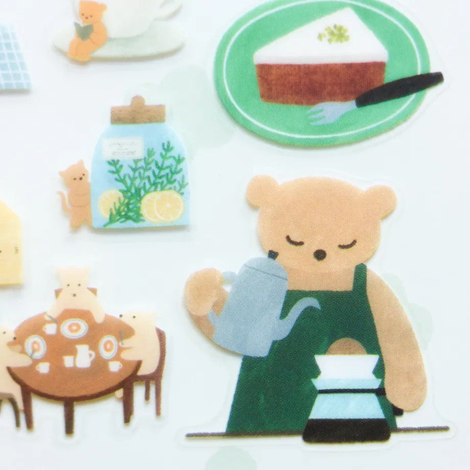 Mariko Fukuoka - Tea Time - Sticker Sheet