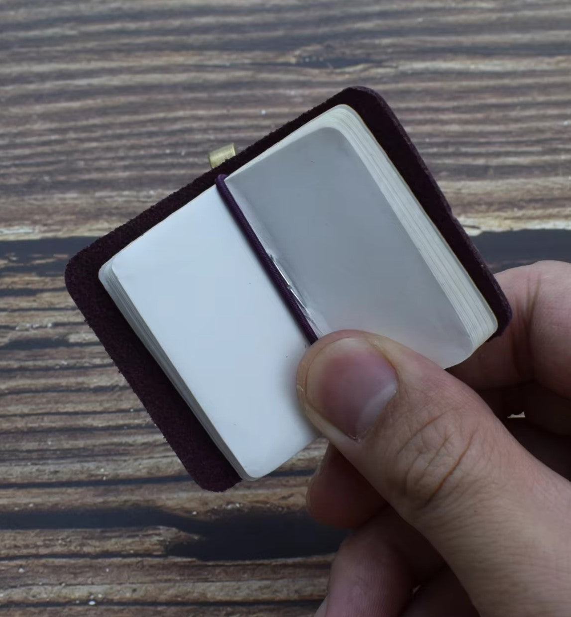 Mini Travelers Notebook - Libreta de Cuero en Miniatura (Mini Leather Journal)