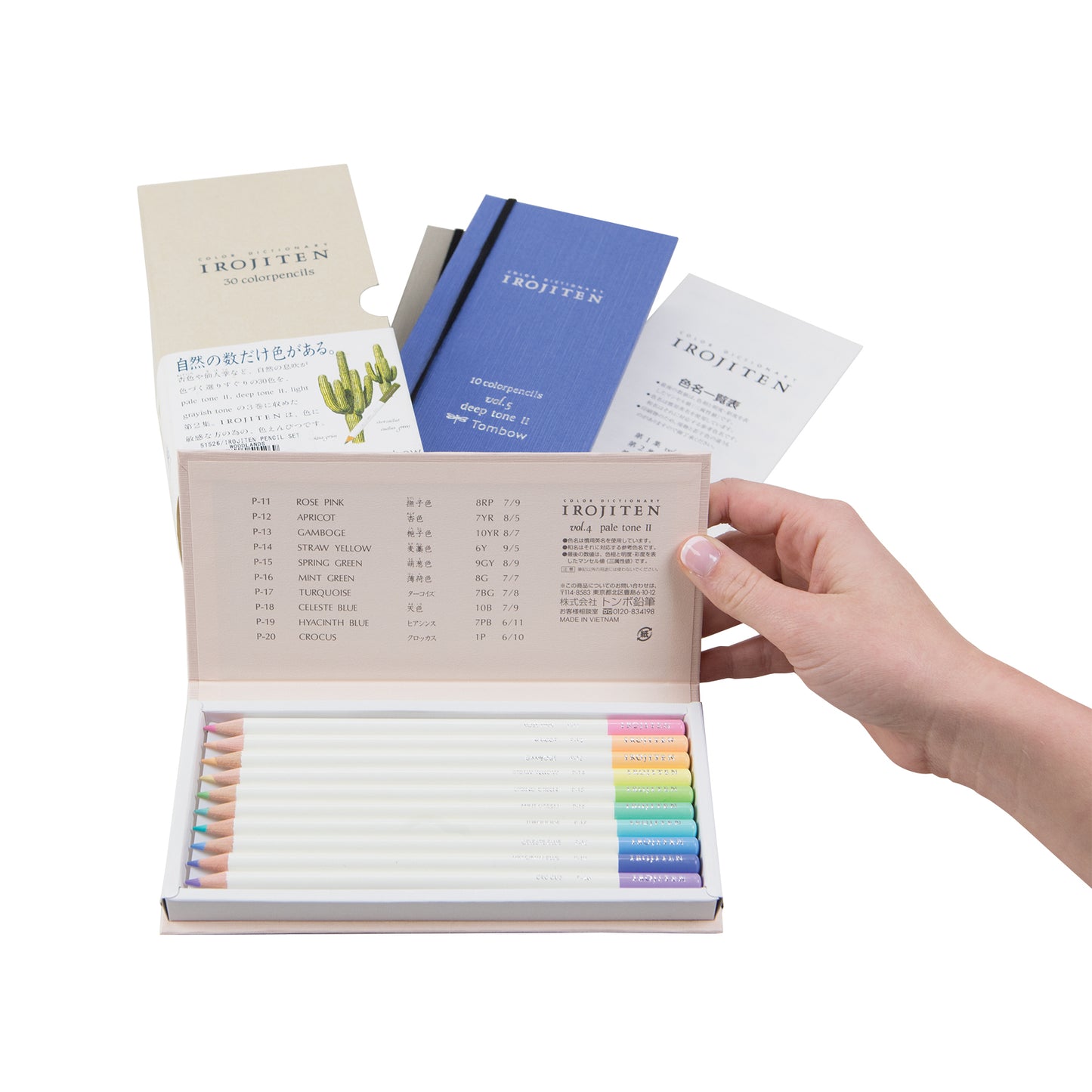 Tombow Irojiten Lapiz de Colores - Woodlands