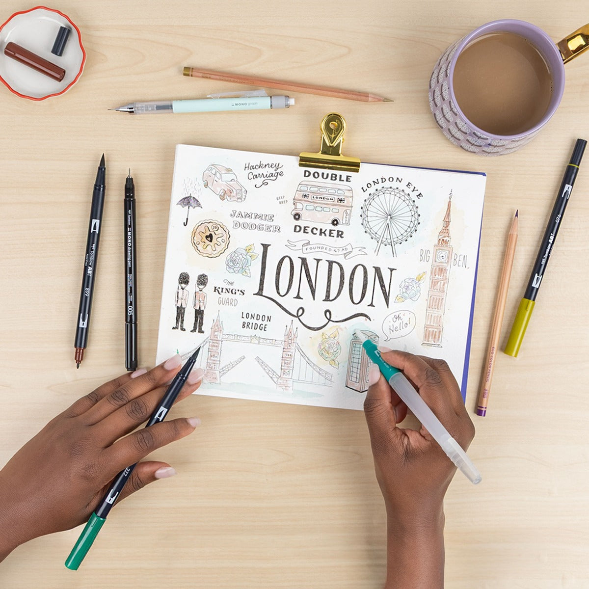 Tombow Urban Sketching Set