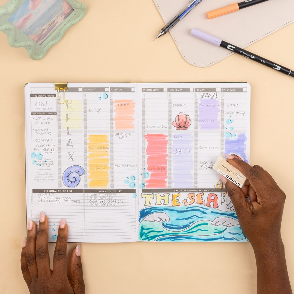 Tombow MONO Natural Eraser - Borrador Natural