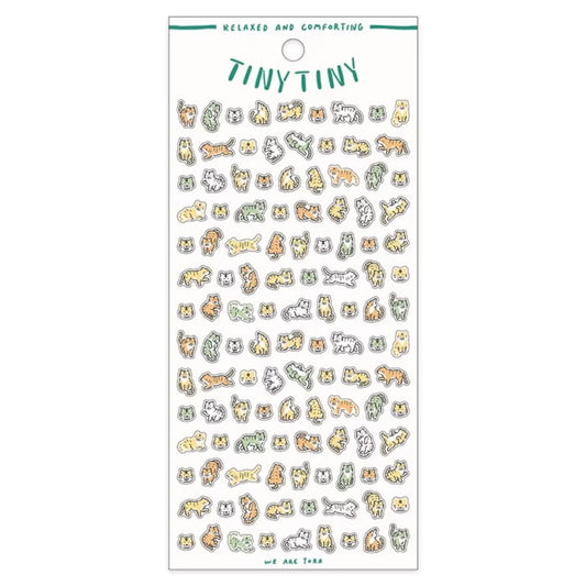 Mind Wave Tiny Tiny Sticker Sheet - Tora (Tigresitos)