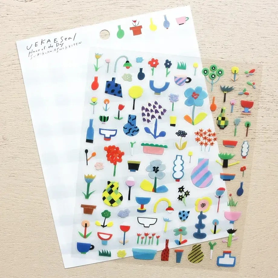 Subikiawa - UEKAE Planta of the Day - Sticker Sheet