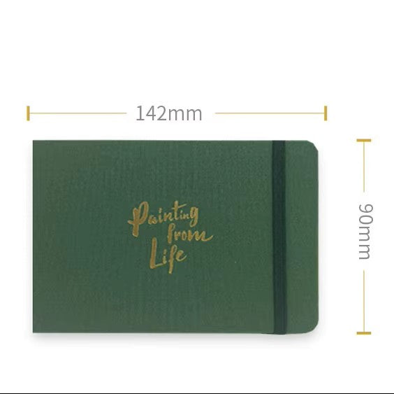 XINYI ART - Libreta de Acuarela - 9x14.2cm - 300GSM - 20 páginas