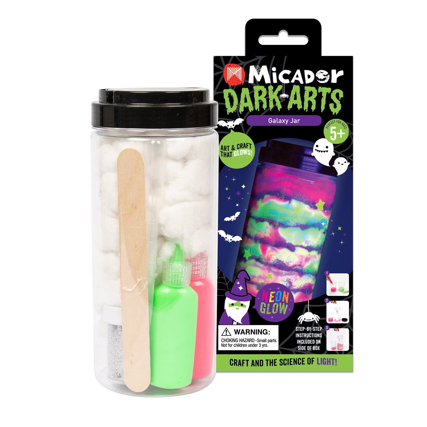 DARK ARTS MICADOR - Glow Galaxy Jar Kit
