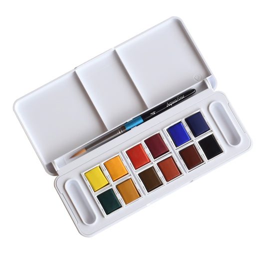 DALER-ROWNEY - Aquafine 12-pc Watercolor Travel Set