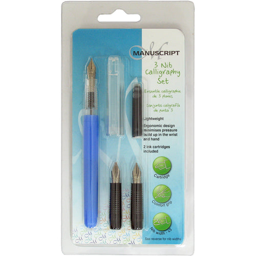 Ziller Murano Glass Pen Gift Set, Blue